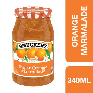 Smuckers Sweet Orange Marmalade 340g ++ สมักเกอร์ มาร์มาเลดส้มหวาน 340 กรัม