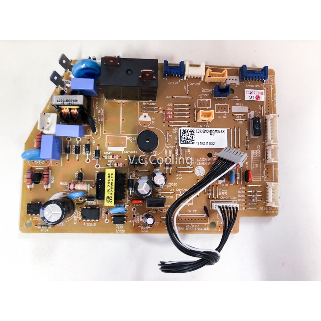 LG -  แผงคอนโทรลคอยเย็น รุ่นแอร์ เช่น HSNC186C8M1.AMBFEXP HSNC246C8M1.AMBFEXP S18-SCA6MN.SC0 พาท EBR