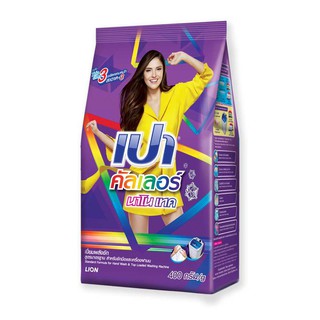 ✨นาทีทอง✨ เปา ผงซักฟอก สูตรมาตรฐาน คัลเลอร์ นาโนเทค 400 กรัม x 4 ถุง Pao Color Nano Tech Standard Formula Detergent 400