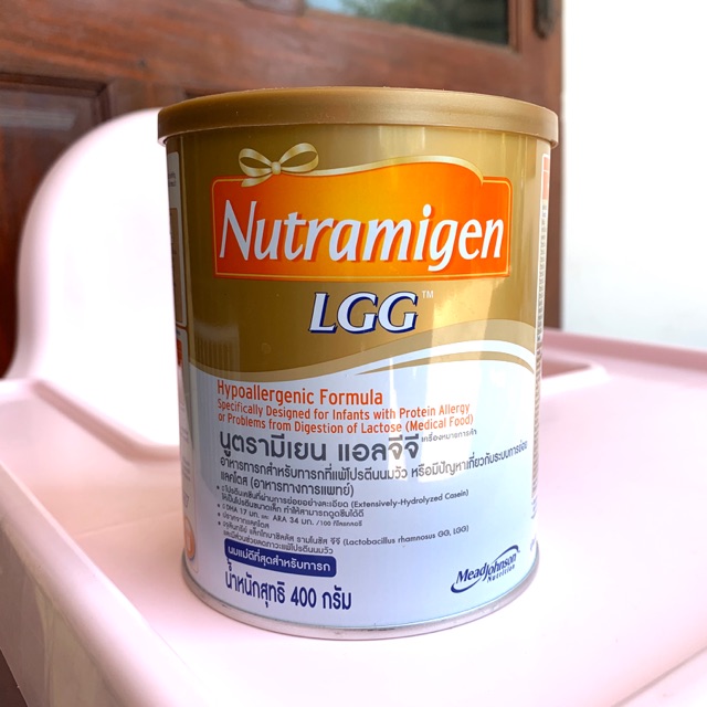 Nutramigen LGG นูตรามีเยน แอลจีจี นมสำหรับทารกแพ้โปรตีนนมวัว