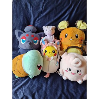 ตุ๊กตาโปเกมอน pokemon : ปิปปี ปิกาจู ตัวม่วง งาน banpresto