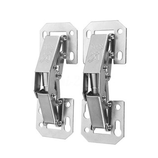 2Pcs Soft Close Kitchen Cupboard Cabinet Wardrobe 90degree Door Hinges &amp; Screws