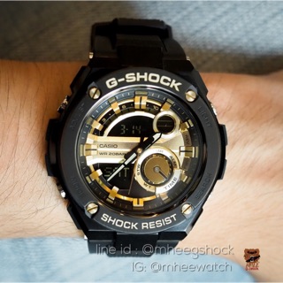 G-Shock  GST-210B-1A9DR ดำทอง