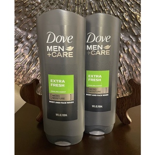 Dove Men body face wash #Extra Fresh  532ml.