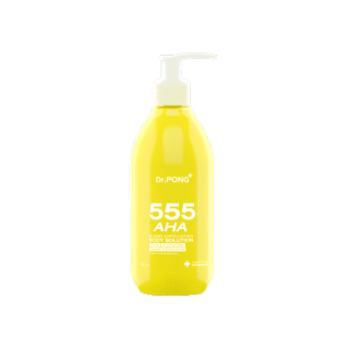 Dr.PONG 555 AHA blend Exfoliating body solution โซลูชั่นผลัดเซลล์ผิวกายสูตรเข้มข้น 5% AHA l 5% Niacinamide