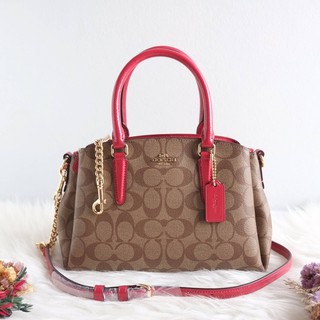 Coach F31985 F29434 Mini sage carryall