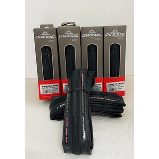 ยางเสือหมอบChaoyang 700x28c หน้ายางลายละเอียดเนื้อยางนุ่มลดแรงเสียดทานทนทาน เกาะยึดถนนดี เข้าโค้งได้อย่างมั่นใจ