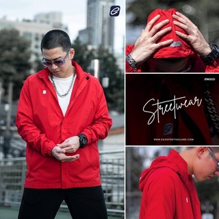 เสื้อแจ็คเก็ตสะท้อนน้ำ กันลม กันฝน มีฮูด EGO sport STW2025 Protective Jacket