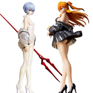 ตุ๊กตาฟิกเกอร์ EVA Asuka Ayanami Rei NEON GENESIS EVANGELION ขนาด 24 ซม. สําหรับเก็บสะสม