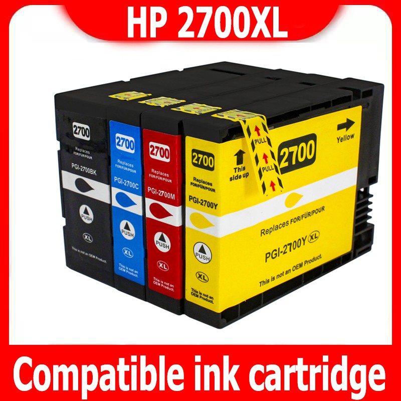 PGI 2700 ink PGI2700 PGI 2700XL black PGI2700XL PGI 2700 XL ink Cartridge Compatible For MB5470/MB51