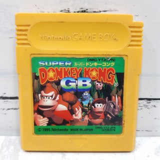 ตลับแท้ [GB] [0031] Super Donkey Kong GB (Japan) (DMG-YTJ) Gameboy Game Boy Original เกมบอย DonkeyKong