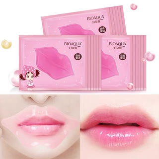 BORONG [1 หน่วย] BIOAQUA Moisturizing Lip Mask Lip Mask Bibir Lip Mask Lip Gel Mask Moisturizing Collagen Mask