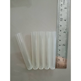 *แบ่งขาย*หลอดทดลอง หลอดทดลองพลาสติก Test Tube ขนาด 12x75 mm ทิวป์ ทิวบ์ หลอดเก็บตัวอย่าง