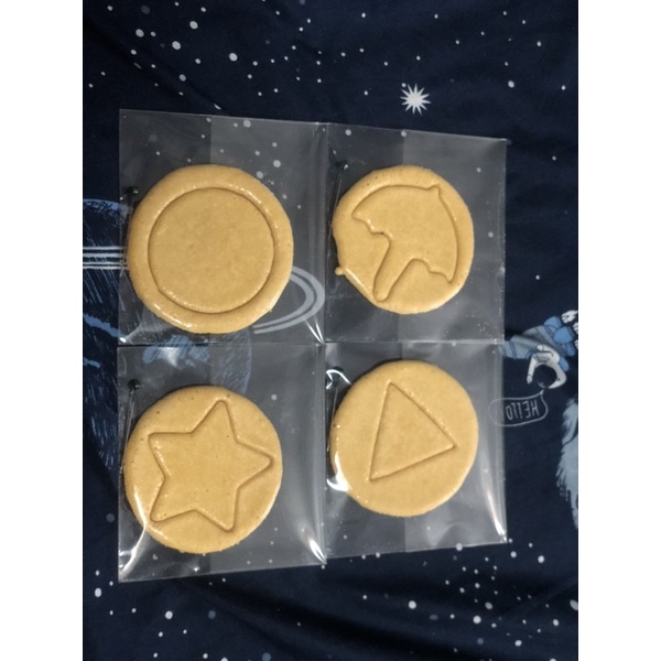 ♥พรีออเดอร์ 3 วัน♥ น้ำตาลแกะ น้ำตาลเกาหลี Dalgona ดัลโกน่า พร้อมเข็มหมุดทุกซอง