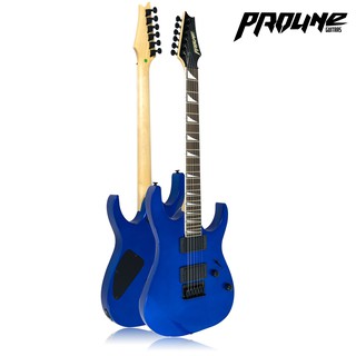 Proline PE1100 กีตาร์ไฟฟ้า ทรง Strat 24 เฟร็ต (Blue) ไม้เบสวู้ด คอเมเปิ้ล ปิ๊กอัพฮัมคู่