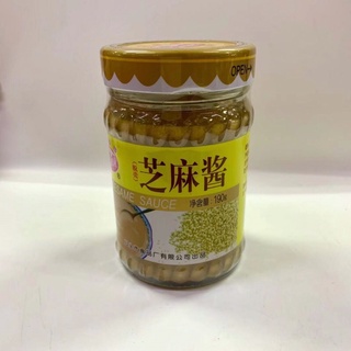 ซอสงา พร้อมส่ง(芝麻酱)ขนาด 190g เป็นซอสที่มีกลิ่นหอมของงาบด มีรสชาติอร่อยกลมกล่อม