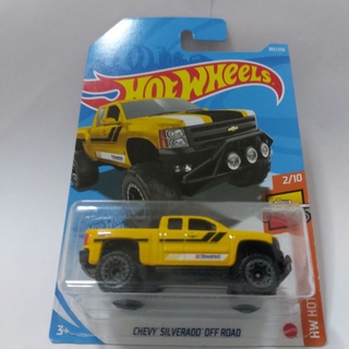 รถเหล็ก Hotwheels CHEVY SILVERADO OFF ROAD (ib29)