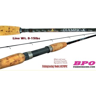 คันตกปลาเกล็ด fishingracing olympic-x เวท 8-15 lbs