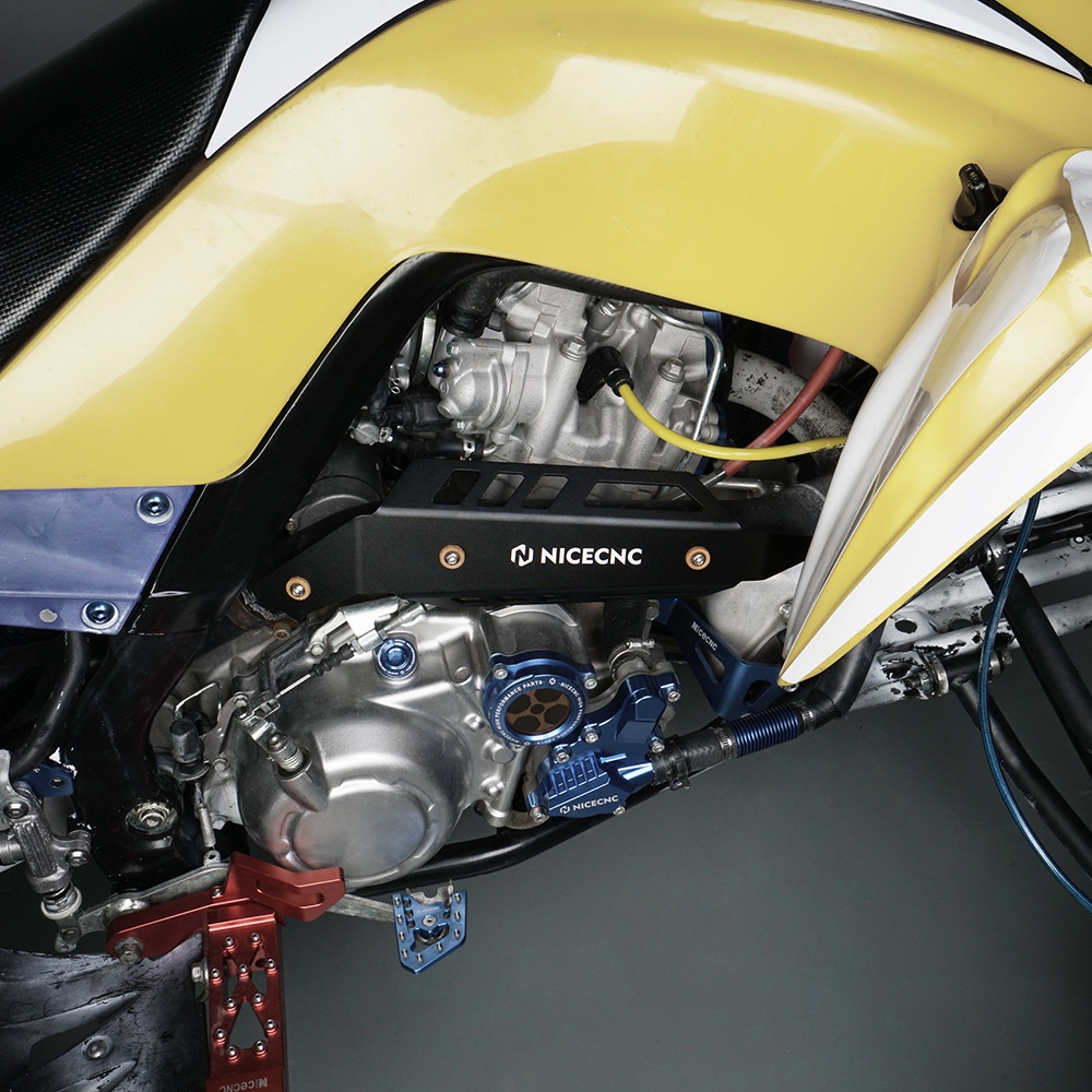 NiceCNC Mid Pipe Heat Shield Guard Protecor Cover ATV for Yamaha Raptor