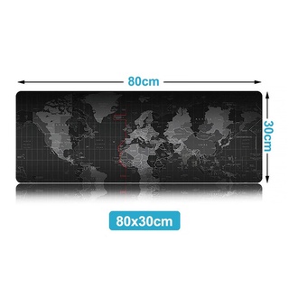 Oker แผ่นรองเมาส์ลายแผนที่โลก GAMING MOUSE PAD AD-039