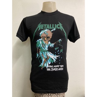 เสื้อวง Metallica สไตล์วินเทจ