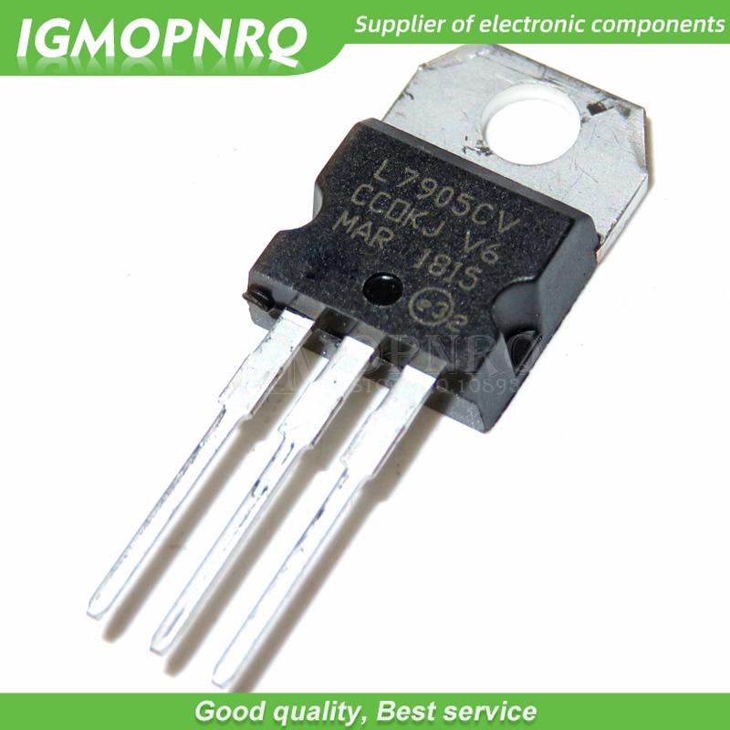 10pcs L7905CV L7905 KA7905 MC7905 TO-220 ตัวควบคุมแรงดันไฟฟ้า -5V 1.5A ใหม่