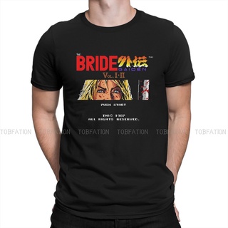 เสื้อยืดวินเทจเสื้อยืด ผ้าฝ้าย พิมพ์ลาย Kill Bill Quentin Film The Bride Gaiden Beatrix Eyes ขนาดใหญ่ สไตล์ฮาราจูกุ สําห