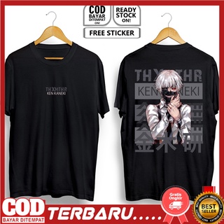 T-shirt เสื้อกันหนาว เสื้อฮู้ดดี้ พิมพ์ลายอนิเมะ KEN KANEKI TOKYO GHOUL MANGA TOUKA KIRISHIMA SHUU TSUKIYAMA KOUTAROU TO