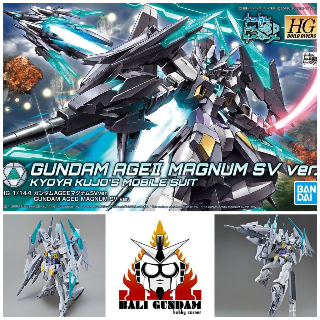 Hg 1 / 144 Age-iimg-sv Gundam Age Ii Magnum Sv Ver. S7h4