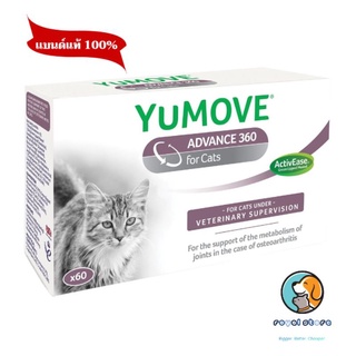 Lintbell Yumove advance 360 for Cat 60 เม็ดบำรุงข้อ กระดูก สำหรับแมว exp8/2024