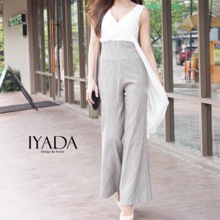 จั๊มสูท... Jumpsuit ขายาว แบรนด์ IYADA