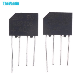 Thevantin Kbp206 ไดโอด 2A 600V 4Pin Dip