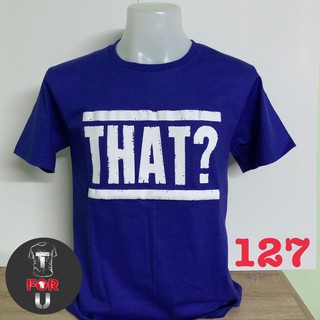 เสื้อยืดคอตต้อน 100% ลายสวยๆ สวมใส่สบาย #127