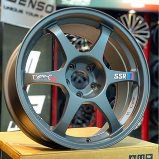 ล้อ SSR Typec RS 18x8.5 et33 5รู114.3 งานไทย BSport สี Gun ราคา 4วง