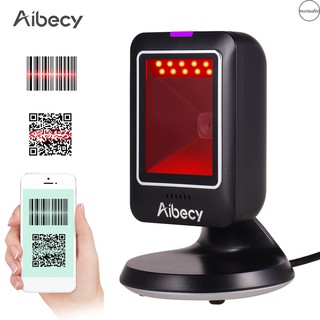 Aibecy Mp6300Y 1 D / 2 D / Qr เครื่องสแกนบาร์โค้ดแบบใช้สาย Usb