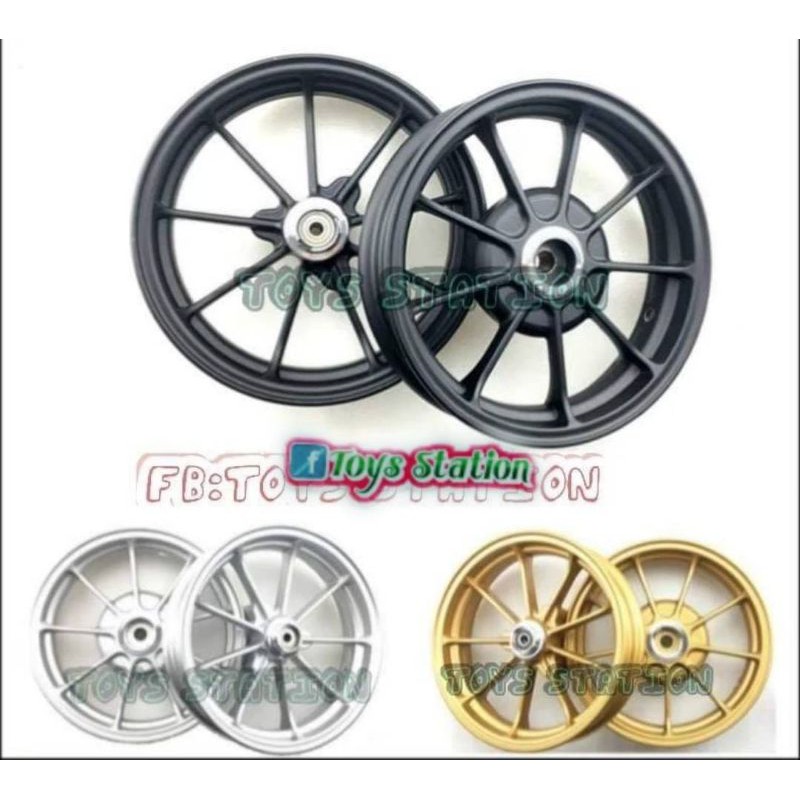 ล้อแม็ก9ก้านดิส_ของใหม่_ตรงรุ่น#Dio_Zx_Julio_Giorno50cc #Yamaha_Jog_Evo