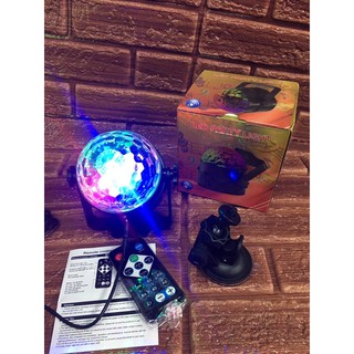 ไฟปาร์ตี้ ตามจังหวะ ไฟดิสโก้ Disco light ไฟเทค LED Party Light พร้อมรีโมท