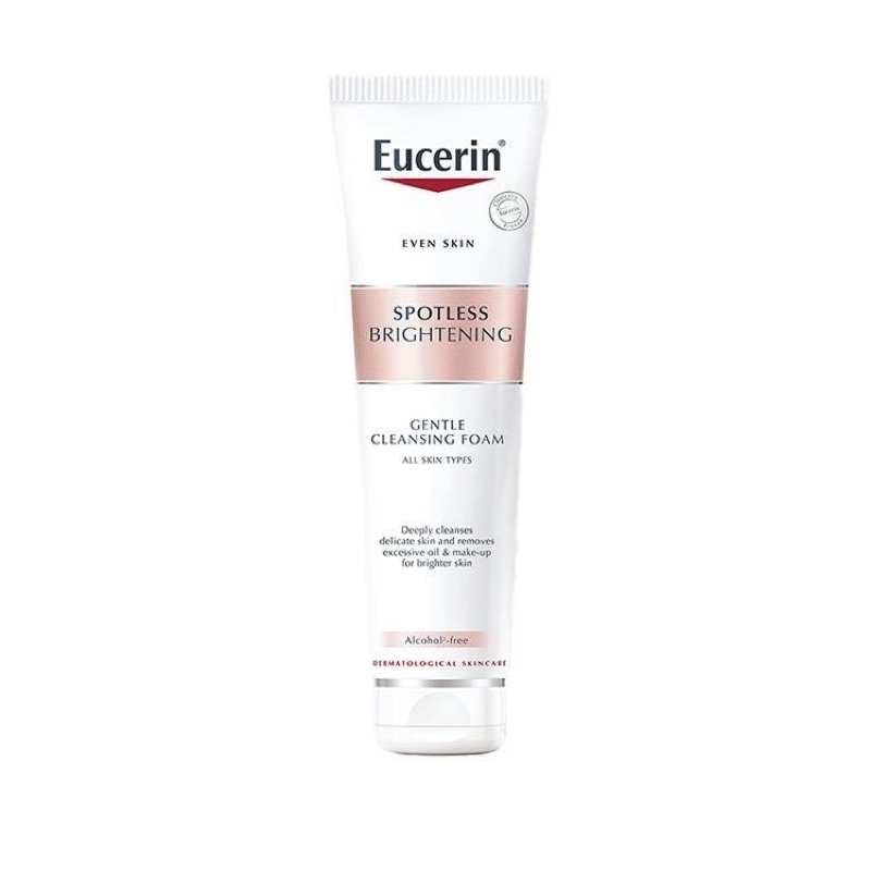 [Exp.2027]โฟมล้างหน้า EUCERIN Spotless Brightening Gentle Cleansing foam 50-150g.