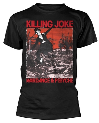 เสื้อยืด พิมพ์ลาย Killing Joke Wardance Pssyche สีดํา แฟชั่นฤดูร้อน สําหรับผู้ชายS-5XL