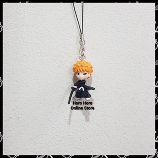 🖤🧡 กาชาปอง บลีช เทพมรณะ 🧡🖤 พวงกุญแจ คุโรซากิ อิจิโกะ บลีช เทพมรณะ 🖤🧡 Gashapon Bleach - Kurozaki Ichigo 🧡🖤