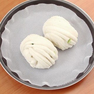 แผ่นยางซิลิโคน Steamer Steamer Bun Steamer Cloth แผ่นรองยางซิลิโคนรอบกลม 24CM และ 32CM Steamed Buns