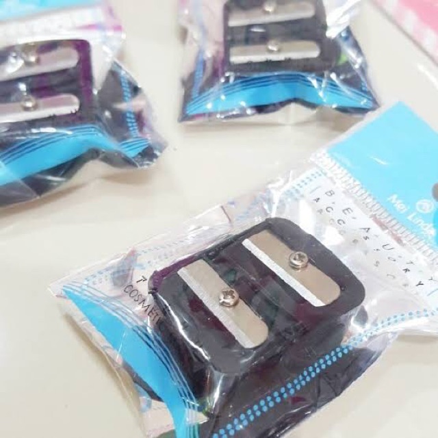 Meilinda Perfect Sharpen กบเหลาเมลินดา สำหรับเหลาดินสอเขียนคิ้ว อายไลน์เนอร์และลิปดินสอได้2ไซส์ - รูปที่ 3