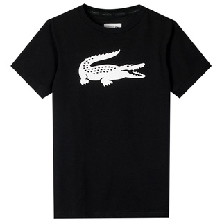 เสื้อทหาร - เสื้อยืดสําหรับผู้ชาย▥K.LACOSTE จระเข้ฝรั่งเศสผู้ชายคอกลมผู้ชายใหม่