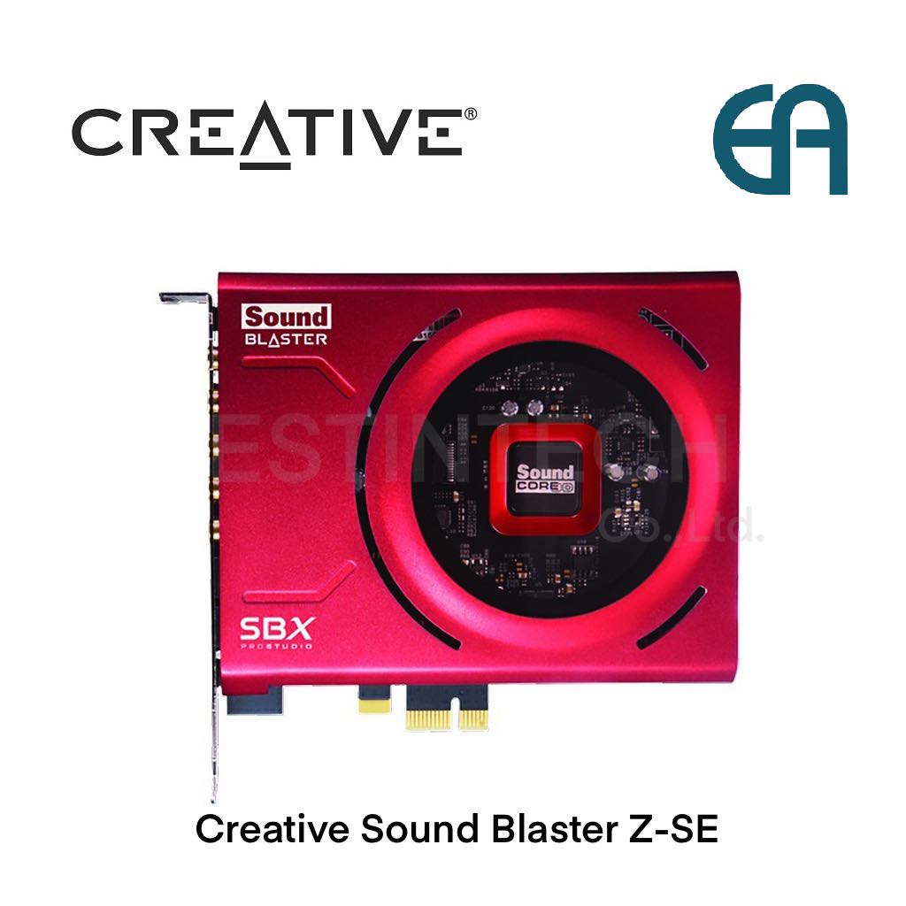 Sound Card (ซาวด์การ์ด) Creative Sound Blaster Z SE ของใหม่ประกัน 1ปี Shopee Thailand