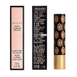 Gucci lipstick Moisturizing Satin Thin Tube Lip Gloss 1.8gลิปกลอส เนื้อซาติน ให้ความชุ่มชื้น 1.8 กรัม