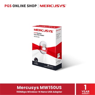 Mercusys MW150US 150Mbps Wireless-N Nano USB Adapter ตัวรับสัญญาณอินเตอร์เน็ตแบบยูเอสบีอะแดปเตอร์