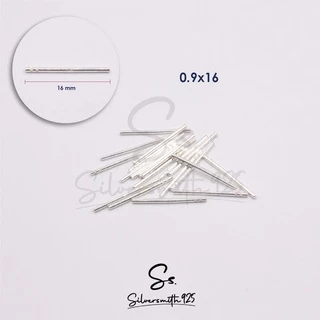 Silver925, ก้านต่างหูเงินแท้ 92.5% ขนาด 0.9 มิล ก้านเงิน 925