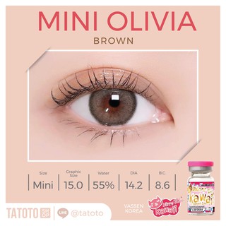 Olivia Brown TATOTO Contact Lenses