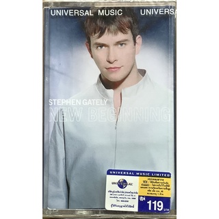 Cassette Tape เทปคาสเซ็ตเพลง Stephen Gately New Beginning ลิขสิทธิ์ ซีล