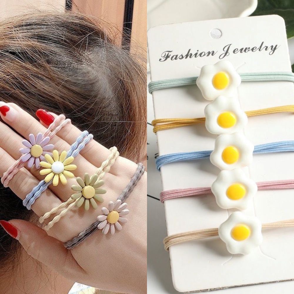 พร้อมส่ง ยางมัดผมน่ารักๆ ยางมัดผมเด็ก สวยๆ พร้อมส่ง – โปรปัง